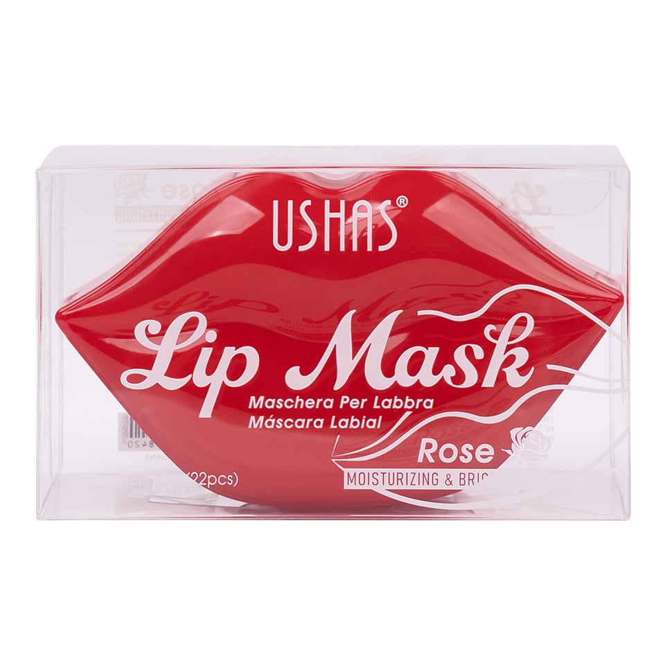 Masca pentru buze Ushas Rose Lip Mask, 22 buc - 1 | YEO