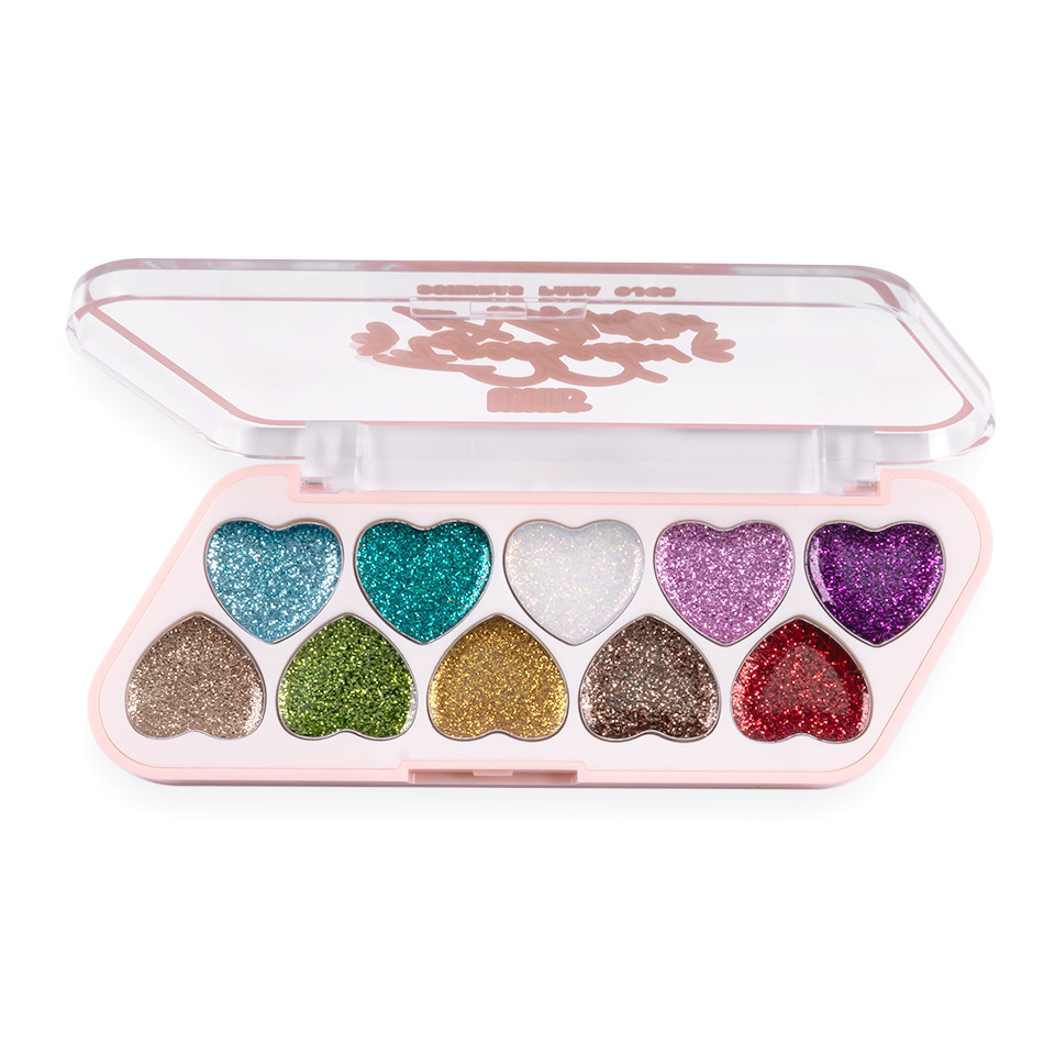 Paleta Glitter Eyeshadow Ushas #02