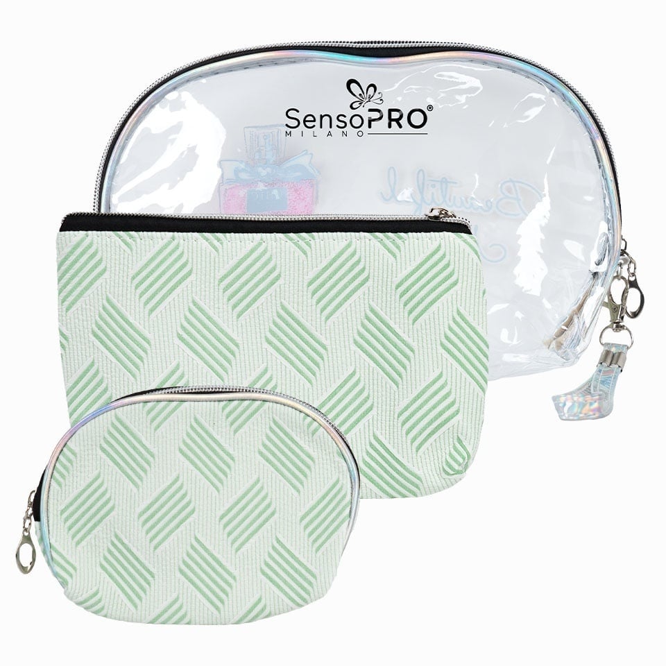 Portfard Cosmetice SensoPRO Milano - Festival Spin, set 3 buc - 1 | YEO