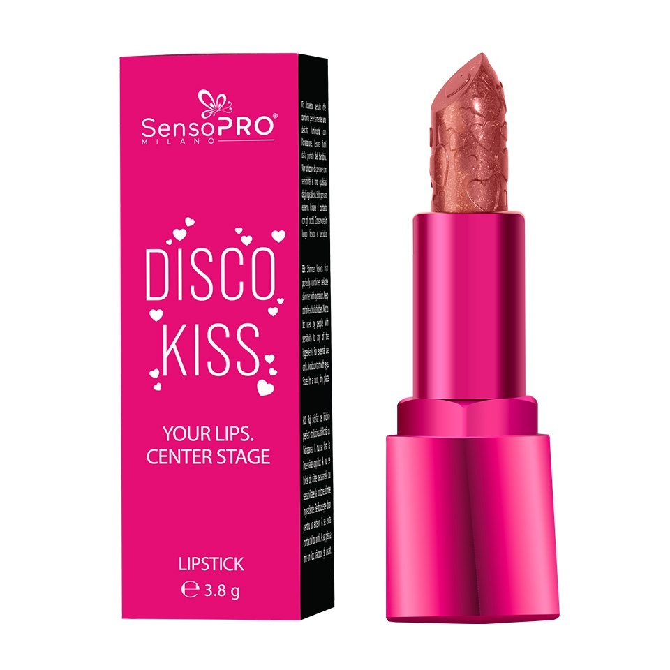 Ruj cu Sclipici Disco Kiss SensoPRO Milano - Glow Getter