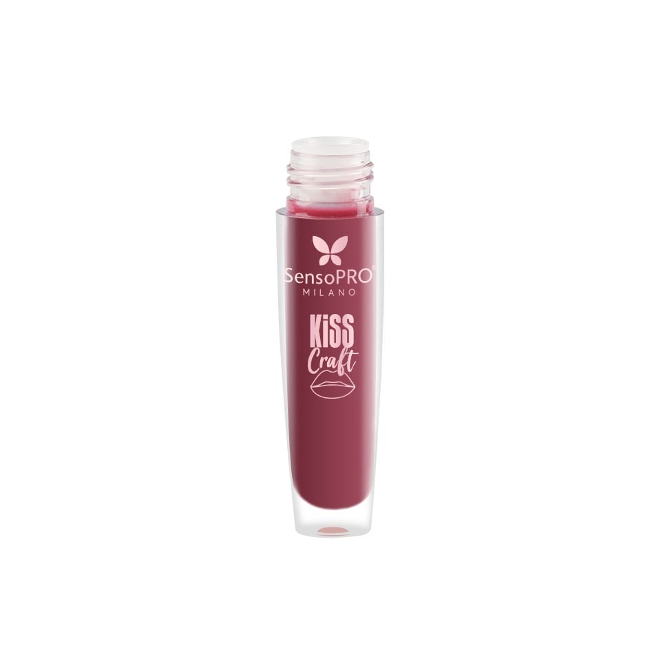 Ruj lichid si creion de buze 2in1 Kiss Craft SensoPRO Milano, Ruby - imagine 8