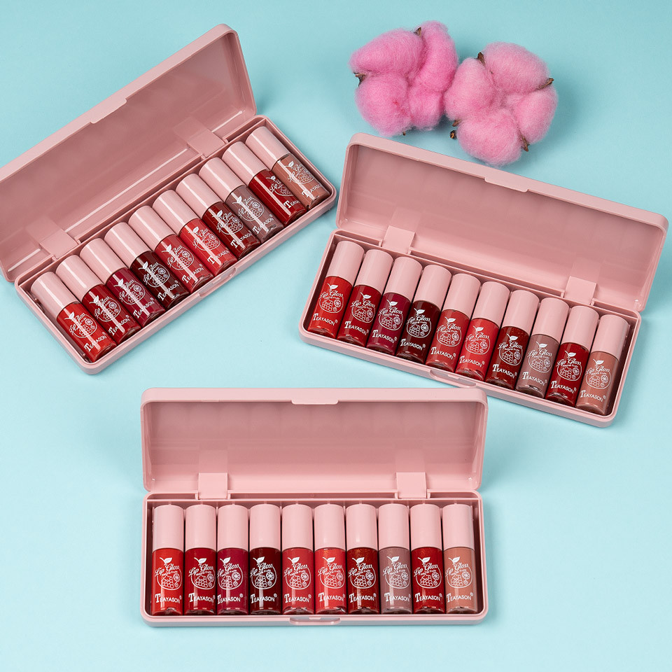 Set 10 Rujuri Lichide Teayason Lip Gloss Natural Fruits - 3 | YEO