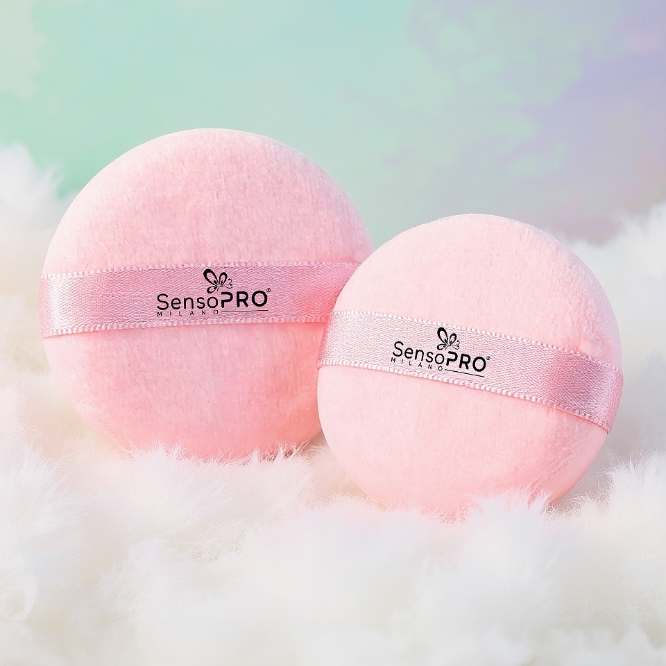 Set 2 Buretei Machiaj - SensoPRO Milano, Baby Pink - 4 | YEO