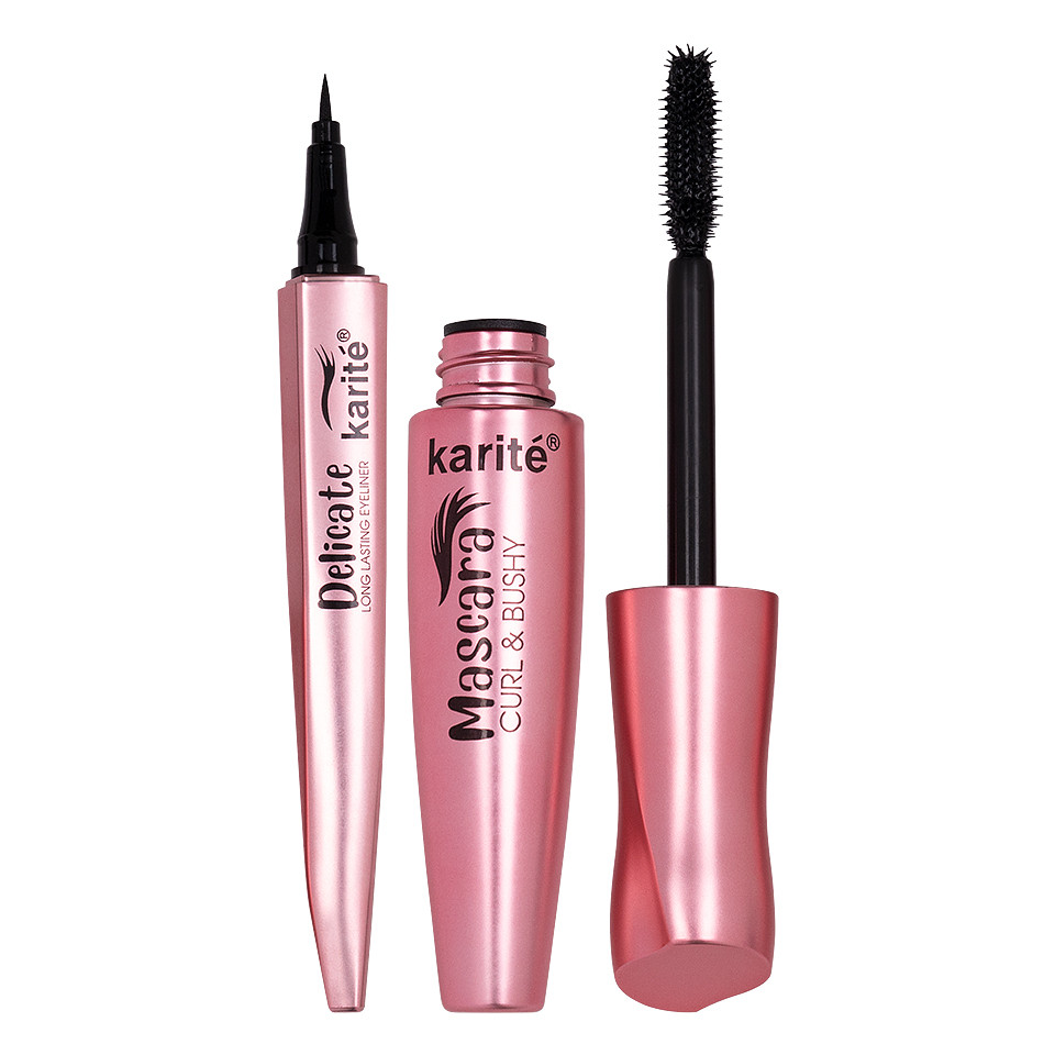 Set 2 in 1 Mascara & Eyeliner lichid Karite - 2 | YEO