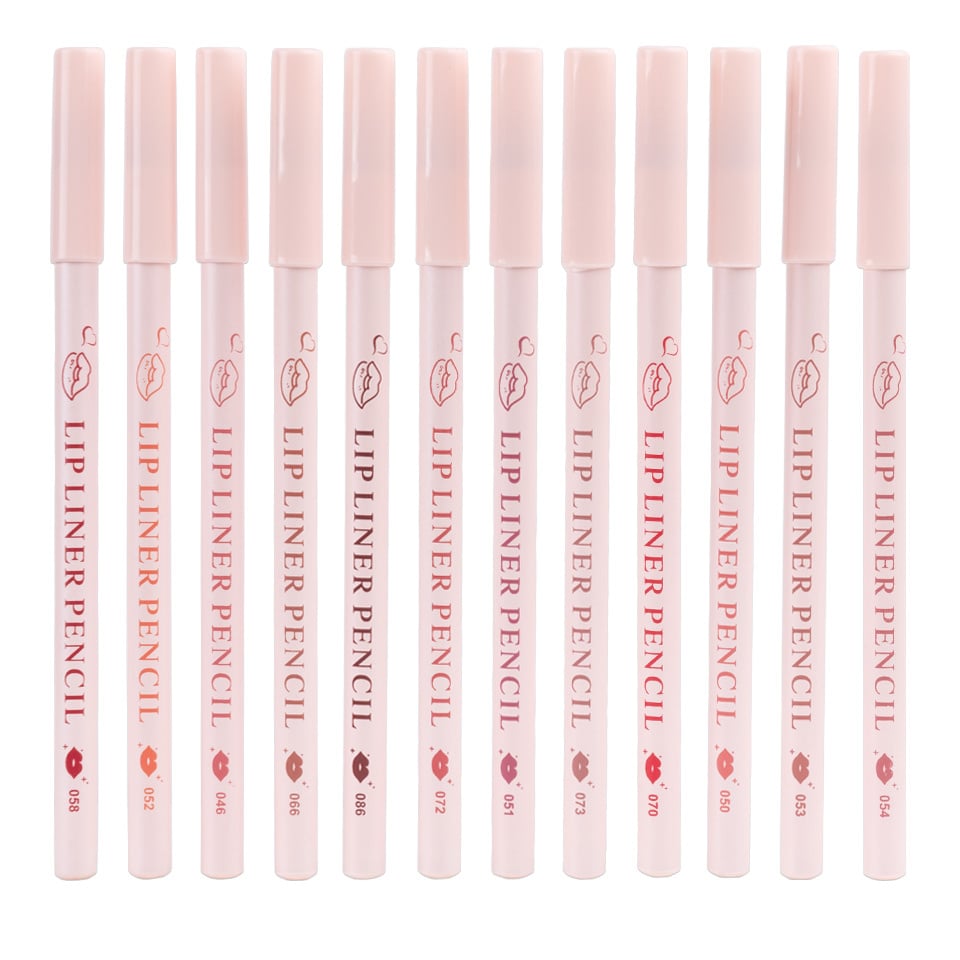 Set de 12 Creioane Lip Liner Pencil M.N - 2 | YEO