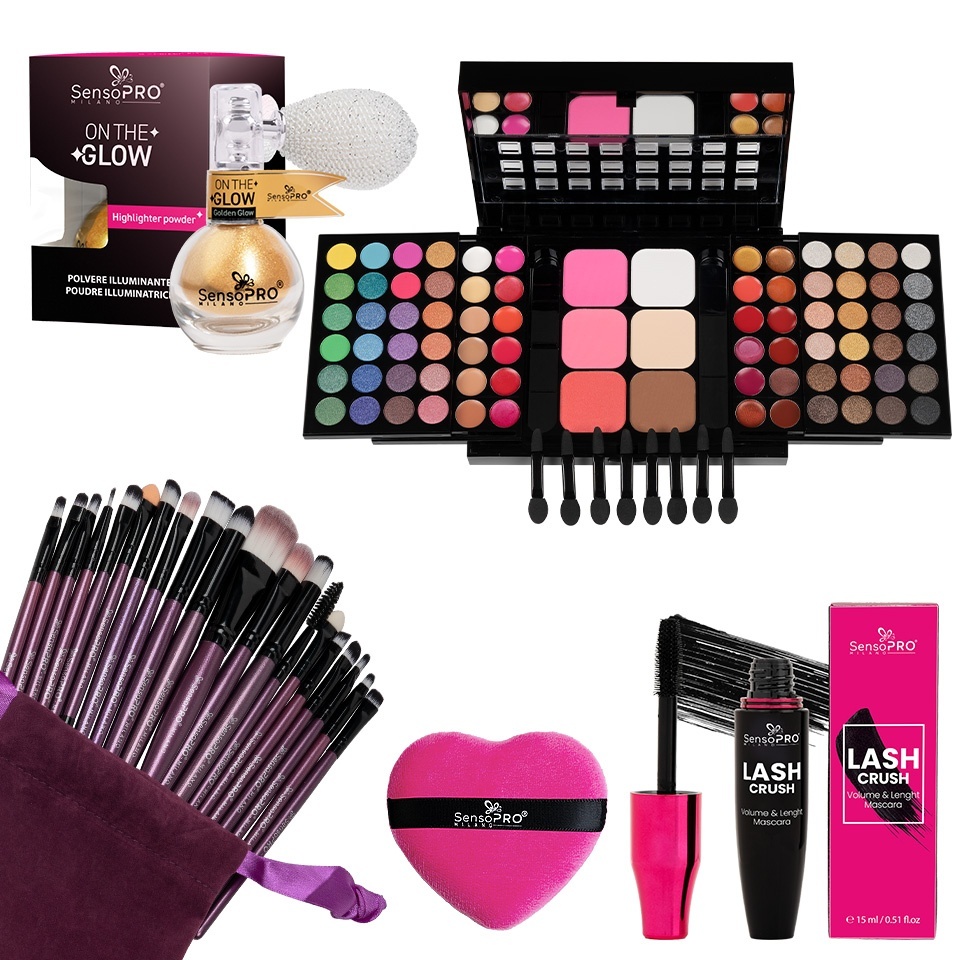 Set Machiaj My Treasure SensoPRO Milano + CADOURI