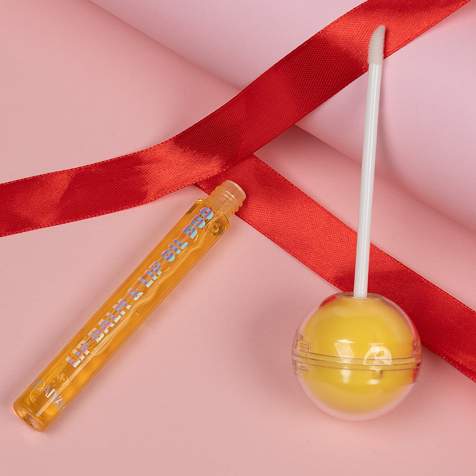 Balsam si Ulei de Buze Handaiyan Lollipop Lip Balm & Lip Oil Duo #03 - 1 | YEO