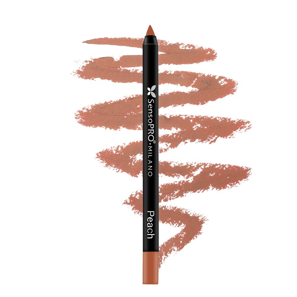 Creion de buze waterproof SensoPRO Milano, Peach - imagine 3