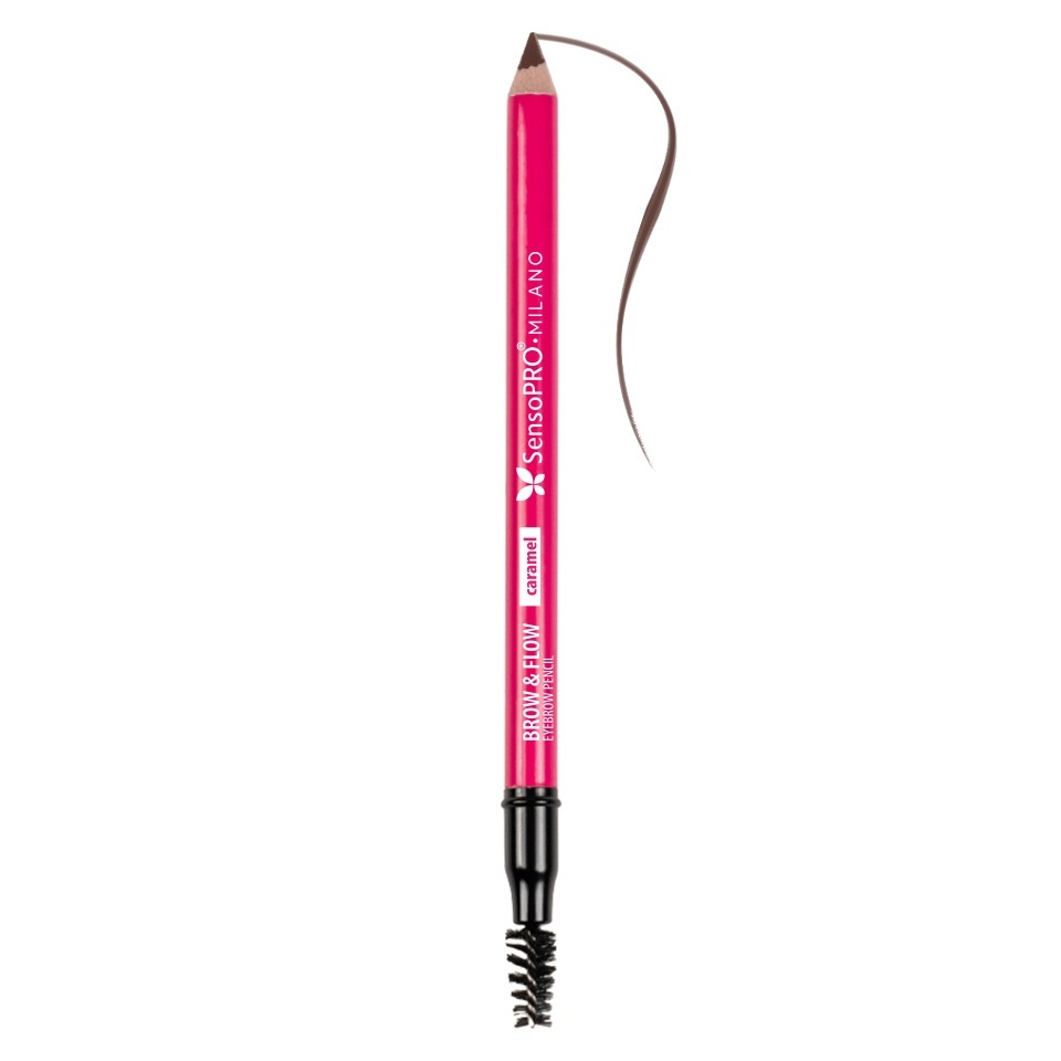 Creion de Sprancene Brow&Flow SensoPRO Milano - Caramel