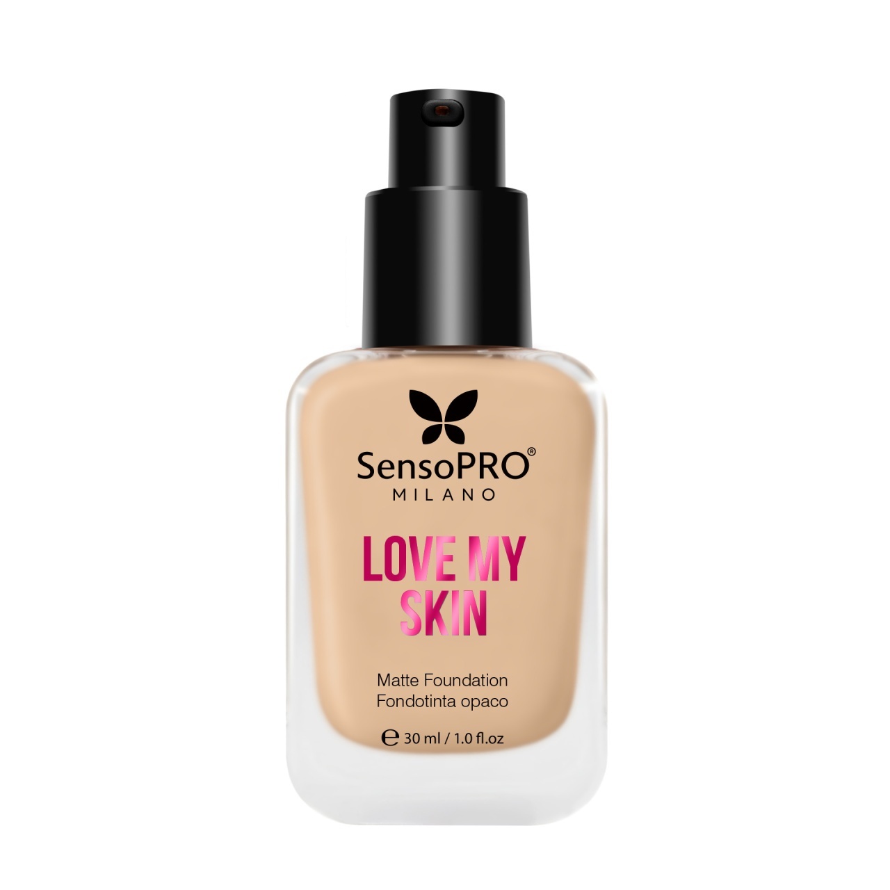 Fond de ten Love My Skin, cu vitamina E, SensoPRO Milano, S03 Light-Warm – imagine 7