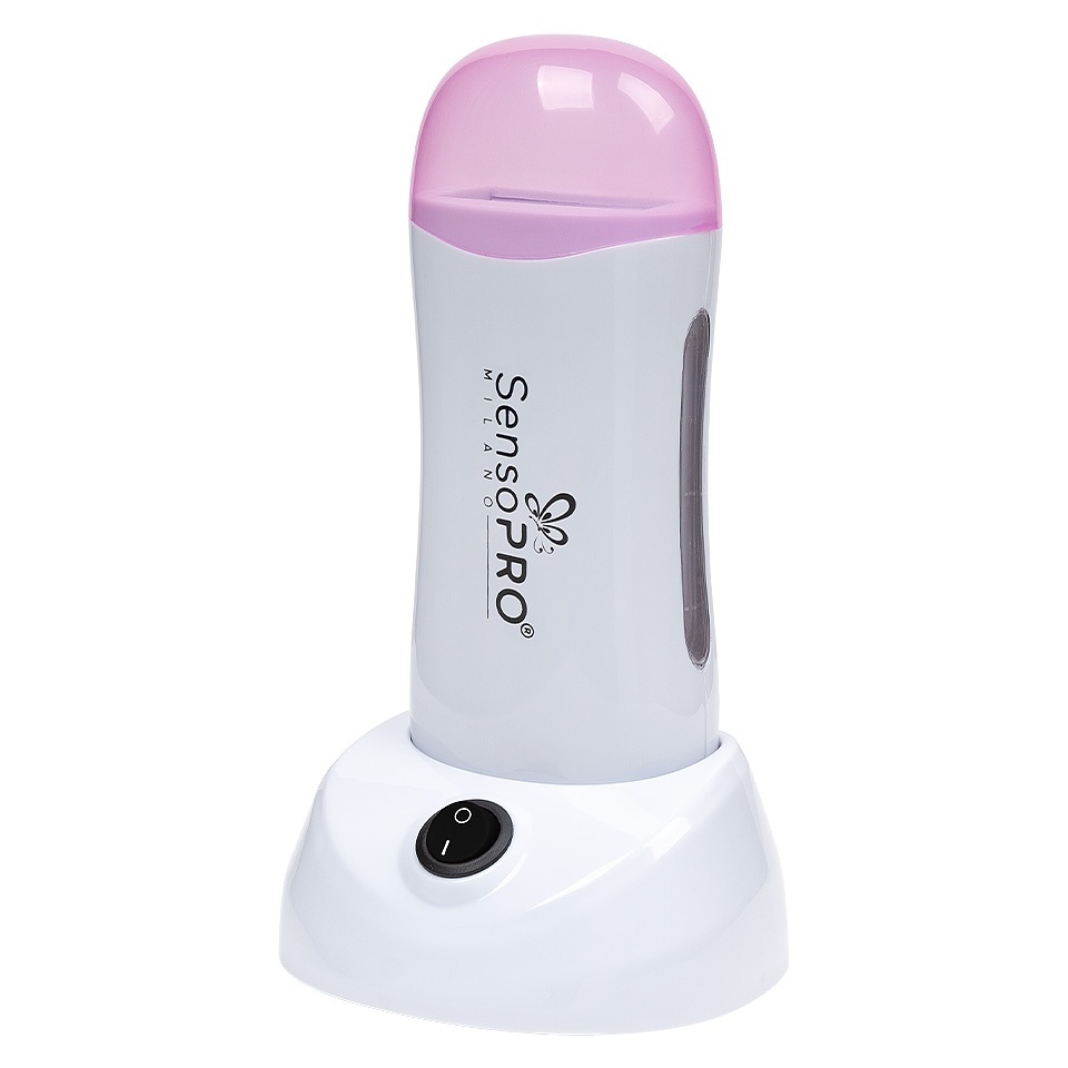 Incalzitor Ceara Epilare cu Suport WAX EXPERT PRO - SensoPRO Milano, Roz - imagine 3