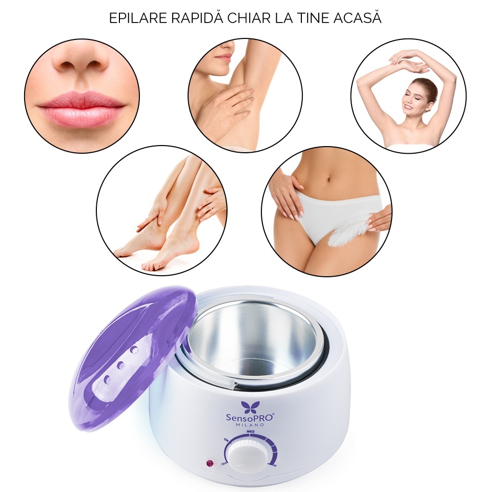 Incalzitor Ceara Epilare PRO WAX 100 - SensoPRO Milano - imagine 5