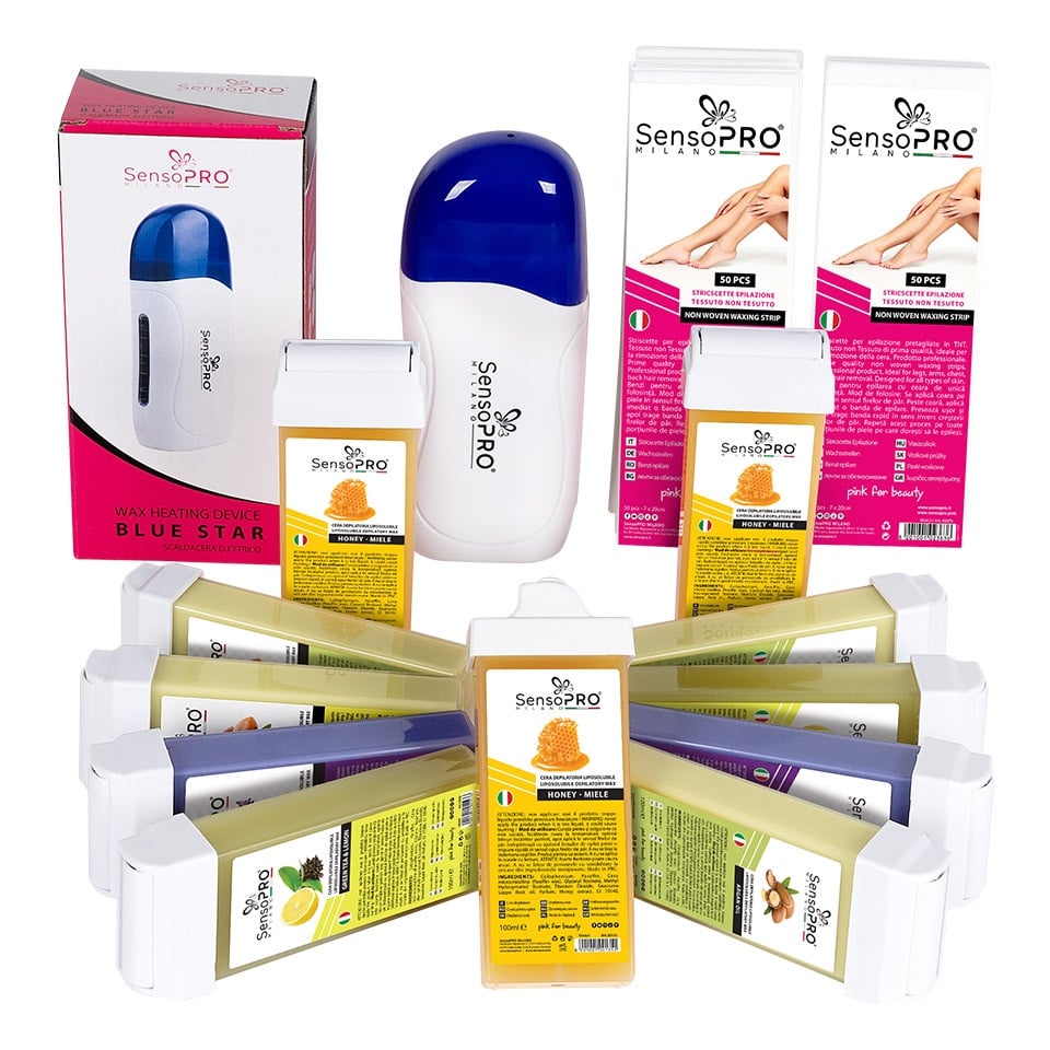 Kit Epilare Ceara SensoPRO Silky Skin + CADOU Rezerva Ceara Aplicator Ingust