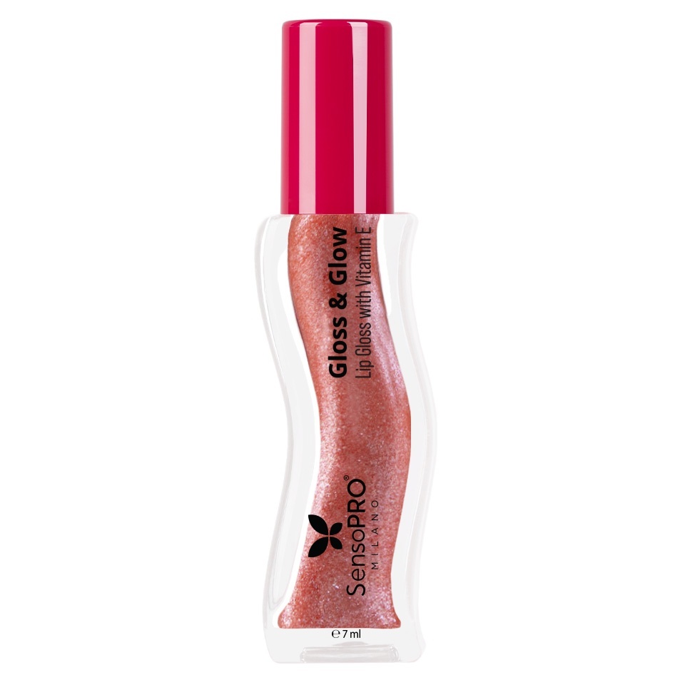Luciu de Buze Gloss & Glow SensoPRO Milano - Chocolate Haze — imaginea 4