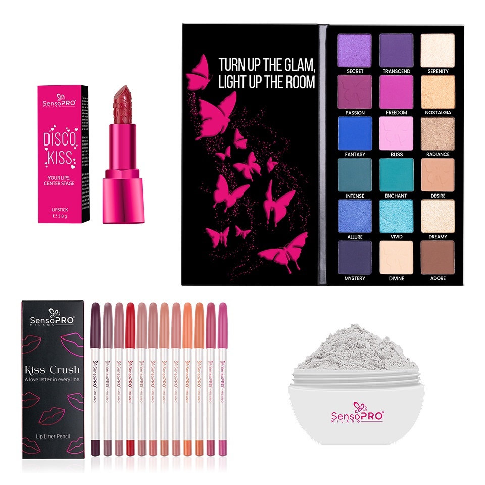 Set Machiaj Velvet Romance SensoPRO Milano