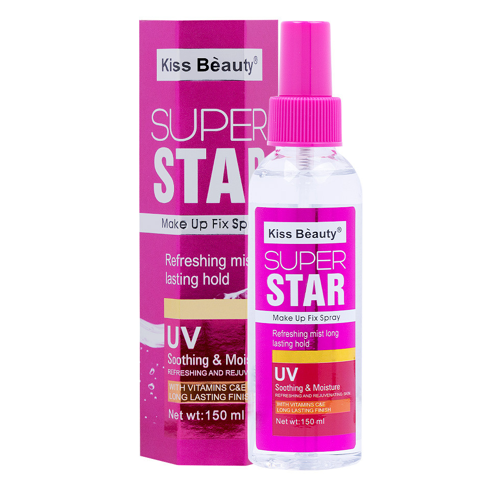 Spray Fixare Machiaj Super Star Kiss Beauty, 150ml