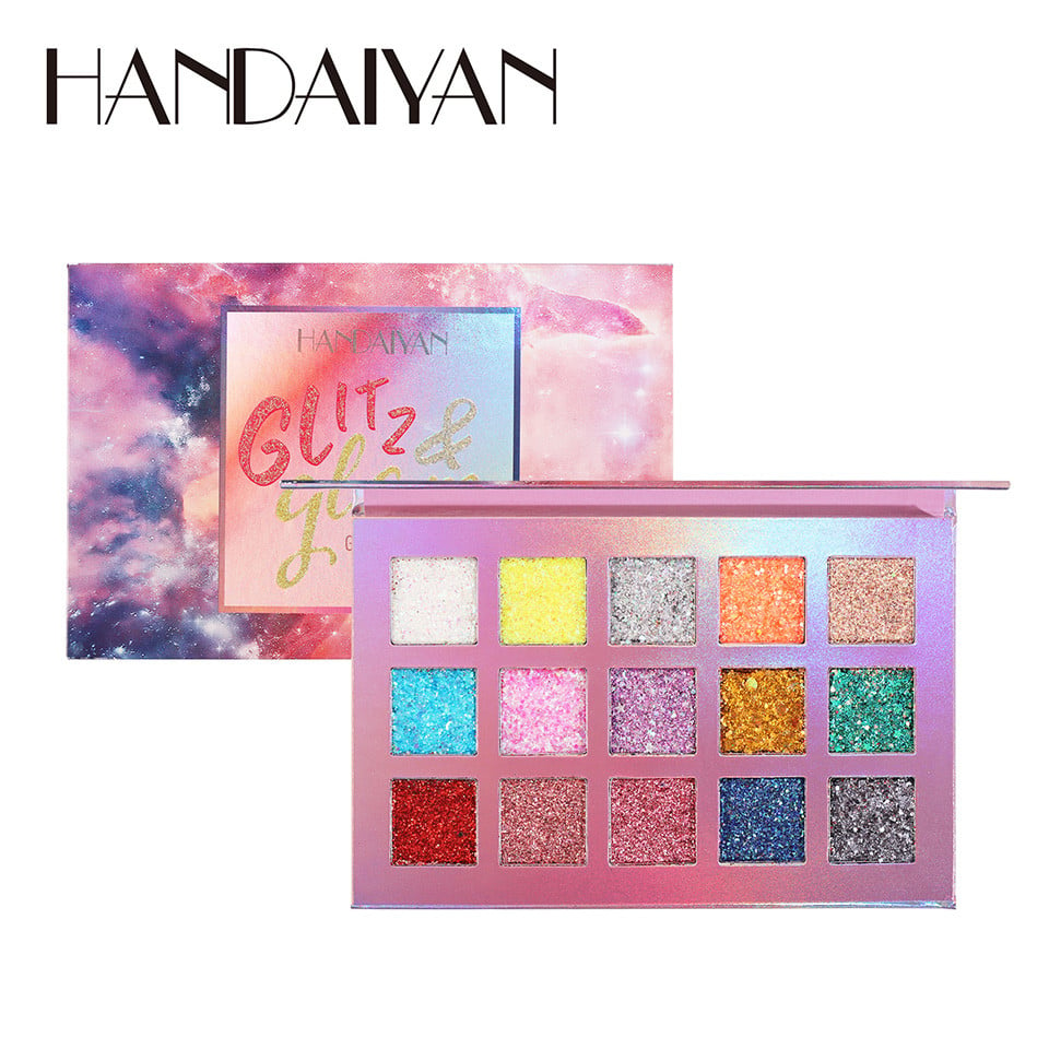 Trusa 15 culori Glitter Palette Handaiyan