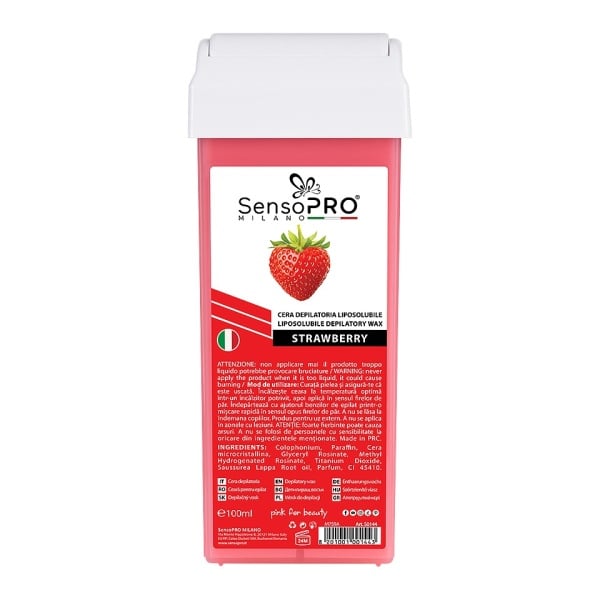 Ceara Epilat Unica Folosinta SensoPRO Milano, Rezerva Strawberry 100ml