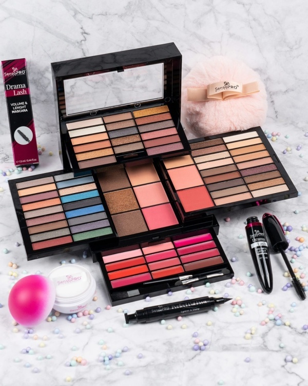 Set Machiaj Paradise MakeUp SensoPRO Milano + CADOURI