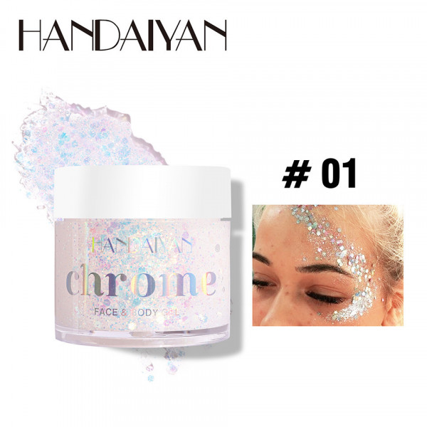 Glitter Gel Fata & Corp Chrome Handaiyan #01