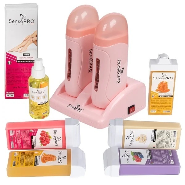 Kit Epilare Ceara SensoPRO Duo Pink Star + CADOU Rezerva Ceara Aplicator Ingust