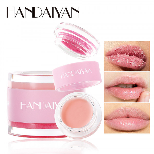 Set 2 in 1 Lip Scrub & Lip Mask Raspberry Kiss Handaiyan