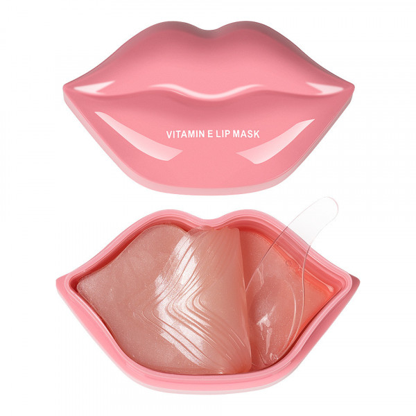 Masca pentru buze Kiss Beauty Vitamine E Lip Mask, 20 buc