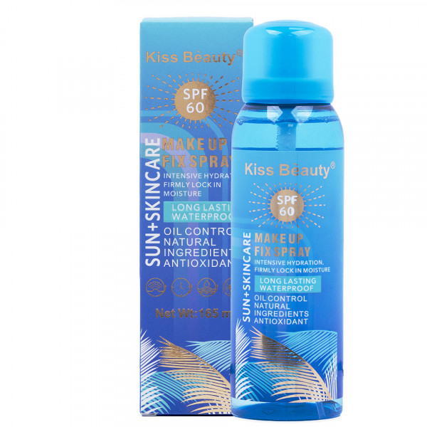 Spray Fixare Machiaj SPF60 Sun & Skincare Kiss Beauty, 165ml