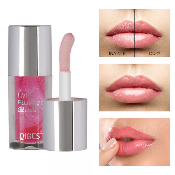 Luciu de buze Qibest Lip Plumper Gloss #01