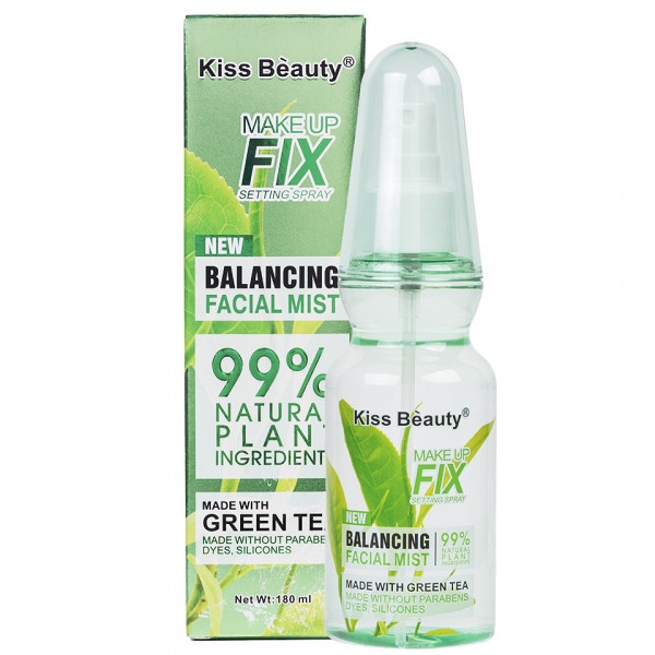 Spray Fixare Machiaj Balancing Facial Mist Green Tea Kiss Beauty, 180ml