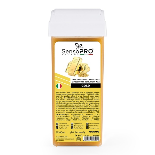 Ceara Epilat Unica Folosinta SensoPRO Milano, Rezerva Oro 100ml
