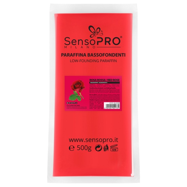 Parafina Solida cu aroma de Trandafir SensoPRO Milano, 500g