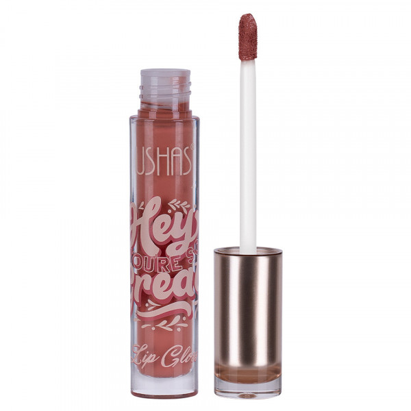 Ruj lichid mat Ushas Hey You're So Great Lip Gloss #02