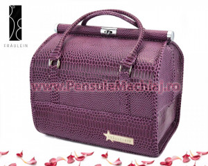 Geanta Produse Cosmetice Fraulein38 Classy Purple