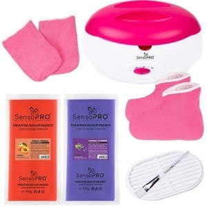 Kit Parafina - incalzitor parafina SensoPRO Milano + accesorii + CADOU