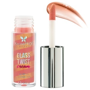 Luciu de buze Glass Twist Cream SensoPRO Milano, Peach Gold