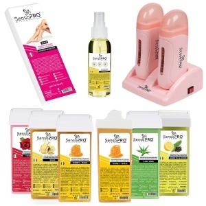 Kit Epilare Ceara SensoPRO Milano Ital Expert + CADOU Rezerva Ceara aplicator ingust