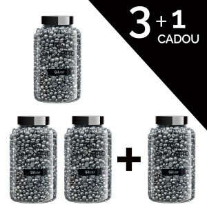 Set 3+1 Gratuit Ceara Epilat Elastica SensoPRO Milano Silver, 400g