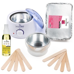 Kit Epilare Ceara Traditionala SensoPRO Milano Rose, 1 Kg