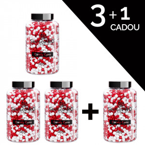 Set 3+1 Gratuit Ceara Epilat Elastica Premium SensoPRO Milano Candy Cane, 400g