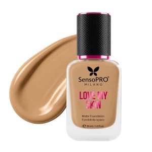 Fond de ten Love My Skin, cu vitamina E, SensoPRO Milano, S06 Medium Neutral