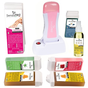 Kit Epilare Ceara SensoPRO Milano Ital Premium + CADOU Rezerva Ceara aplicator ingust