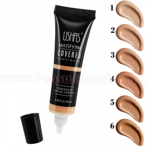 Corector Lichid USHAS Concealer & Fundation - Perfect Cover