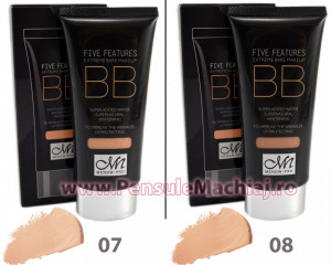 Crema Corectoare BB Extreme Bare Makeup, 50 ml - ten deschis & mediu