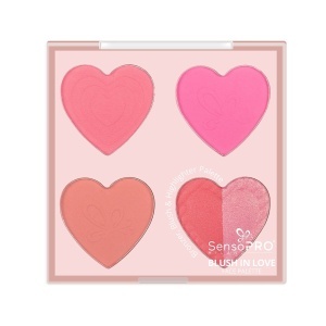 Paleta Multifunctionala Blush in Love SensoPRO Milano, Rosy Rebel