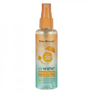 Spray Fixare Machiaj Make Up Fix Water SPF 30 Kiss Beauty , 100ml