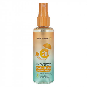 Spray Fixare Machiaj Make Up Fix Water SPF 30 Kiss Beauty