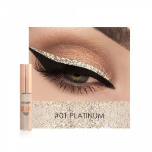 Eyeliner Colorat Focallure Glittery Shine #01 PLATINUM
