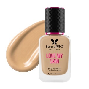 Fond de ten Love My Skin, cu vitamina E, SensoPRO Milano, S03 Light-Warm
