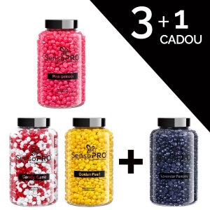 Set 3+1 Gratuit Ceara Epilat Elastica SensoPRO Milano Mix Pack, 400g